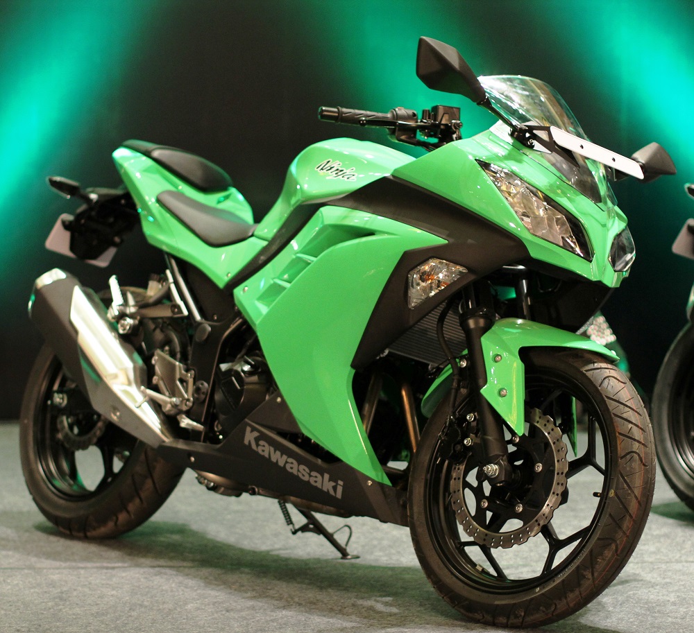The newly launched Kawasaki Ninja 300