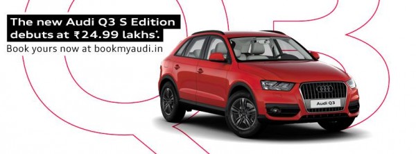 Audi Q3 S book online