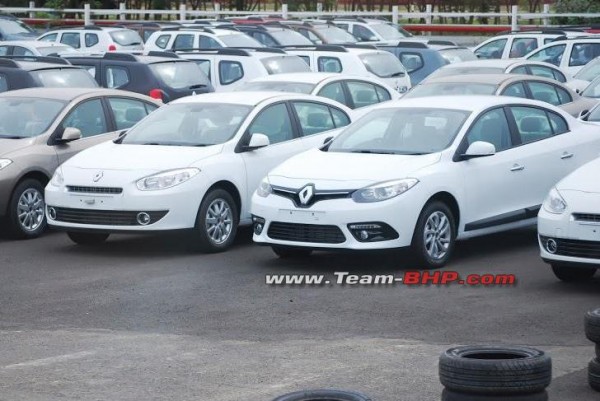 Renault Fluence Facelift pics in India