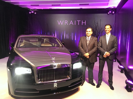 Rolls-Royce Wraith launch