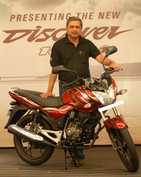 Launch of BAJAJ - Discover 100 M by K. Srinivas, President (Motorcycle Business), Bajaj Auto Ltd (2)