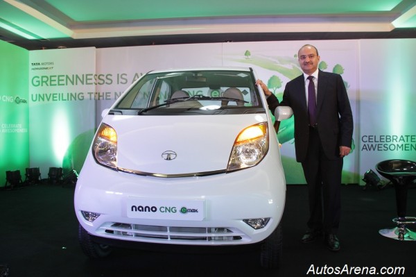 Nano eMax launch- Mr. Ankush Arora- Sr. Vice President, Passenger Vehicles Unit (Commercial), Tata Motor Ltd