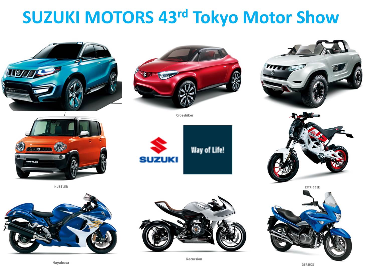 Suzuki at 43rd Tokyo Motor Show