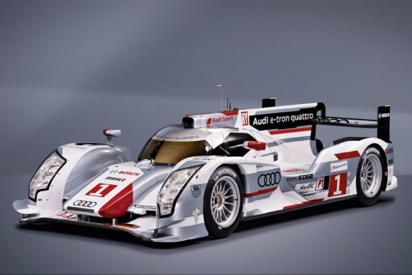 Audi R18 e-tron quattro showcase at Auto Expo