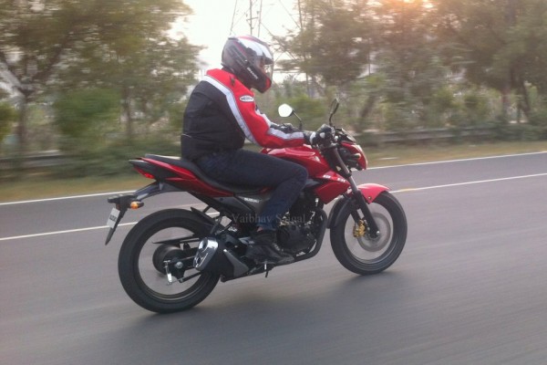 Suzuki Gixxer 150 caught testing