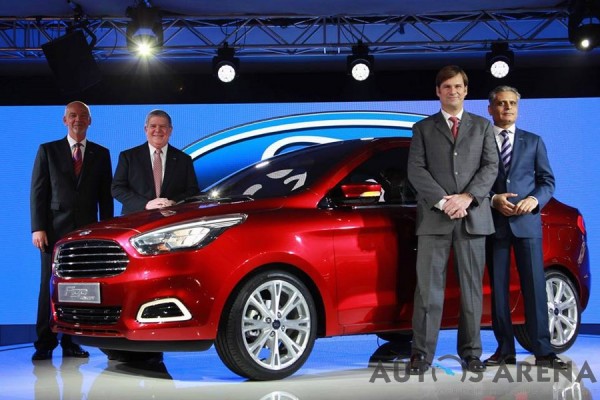 Ford Figo Sedan Concept 2014 Auto Expo