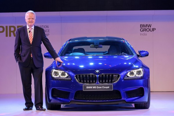 05  Mr. Philipp von Sahr, President, BMW Group India with the all-new BMW M6 Gran Coupe