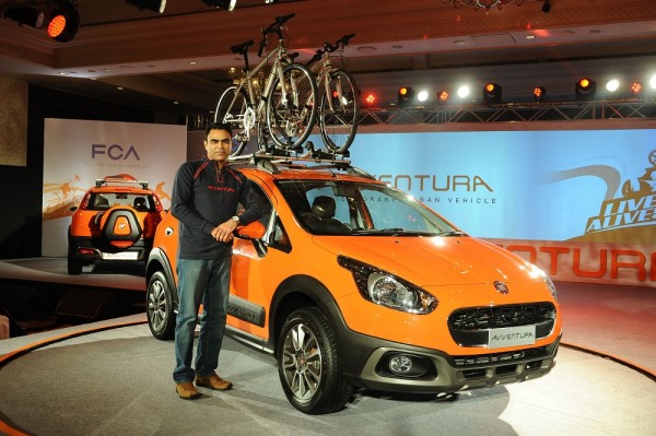 FIAT Avventura launch - Nagesh Basavanhalli, President & MD, FIAT India at the global launch of Avventura