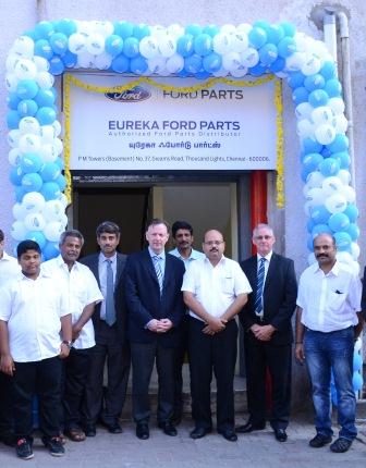 John Cooper, VP Customer Service Ford Asia Pacific at the inauguration of Eureka Ford Parts, Chennai