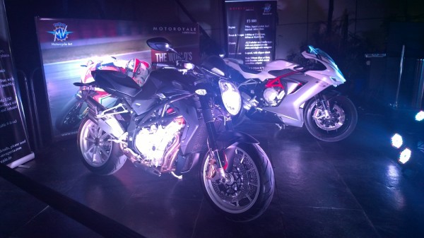 MV Agusta Brutale 1090 and F3 800 unveiled at blueFROG, Pune