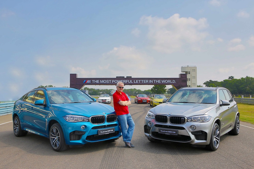 Mr. Philipp von Sahr with the all-new BMW X5M and the all-new BMW X6M (1)