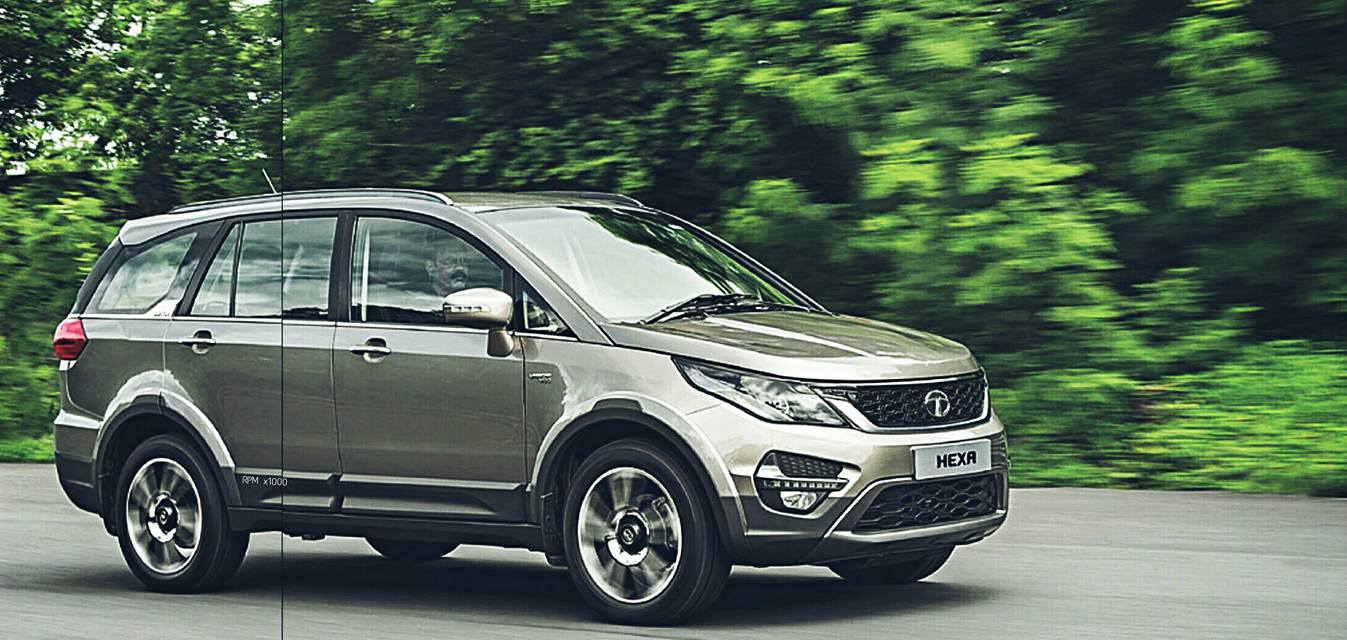 Images of Tata Hexa SUV on road, looks very promising -
