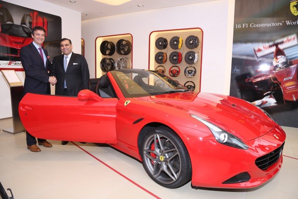 Ferrari showroom New Delhi