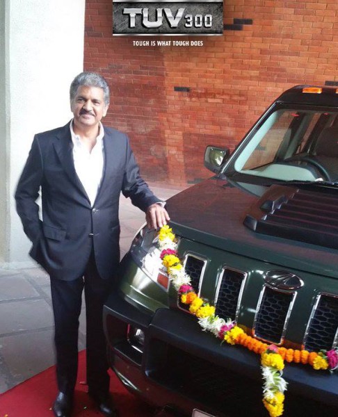 Mr. Anand Mahindra's TUV 300 (2)