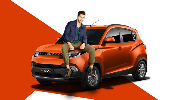 Varun Dhawan with KUV100