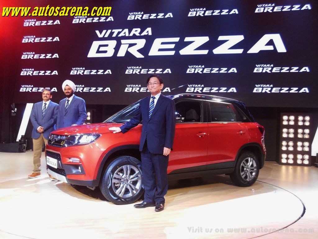 Maruti Suzuki Brezza launch Mumbai (1)