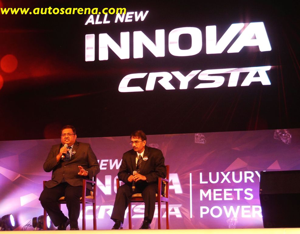 Innova Crysta Mumbai launch