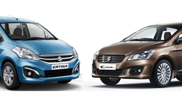 Maruti Suzuki Ertiga & Ciaz Hybrid