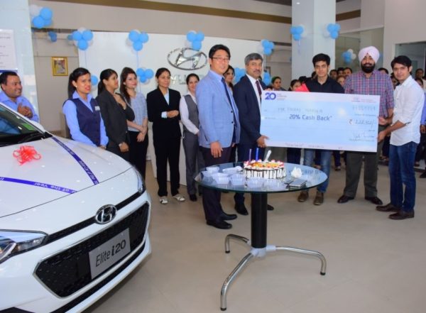 Hyundai 20 Years Celebration Offer