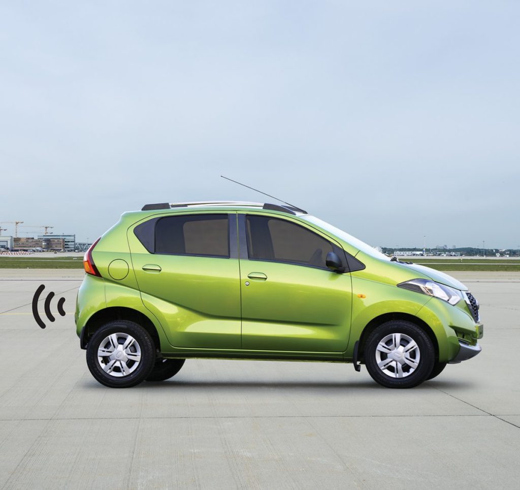 You can choose 5 accessory packs on the Datsun RediGo