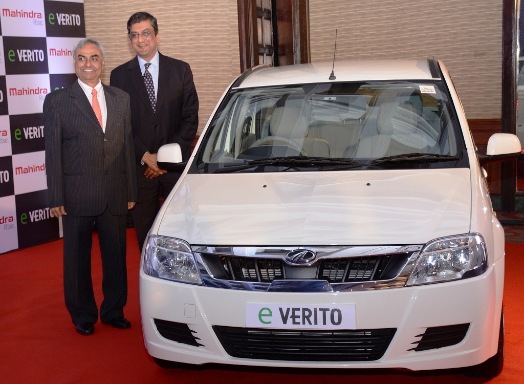 Mahindra launches eVerito, India’s 1st Zero-Emission, All-Electric Sedan