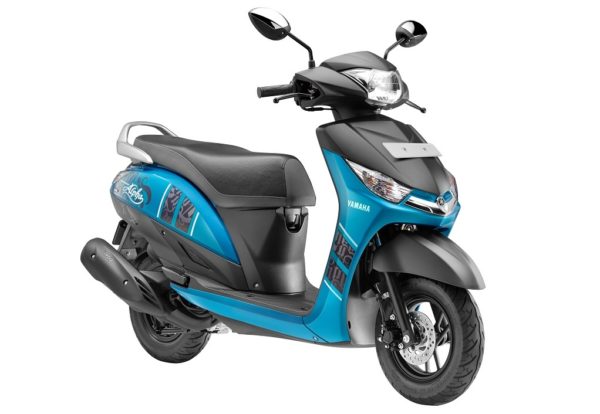 Yamaha Cygnus Alpha with Disc Brake Radiant Cyan