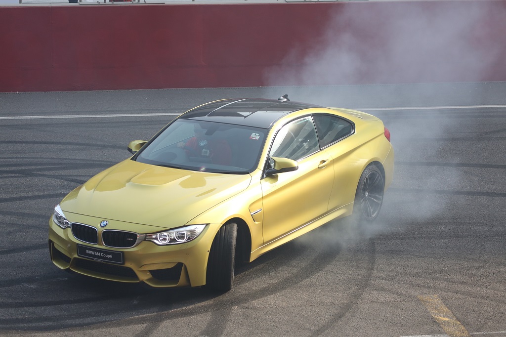 01. The BMW M4 Coupe in action