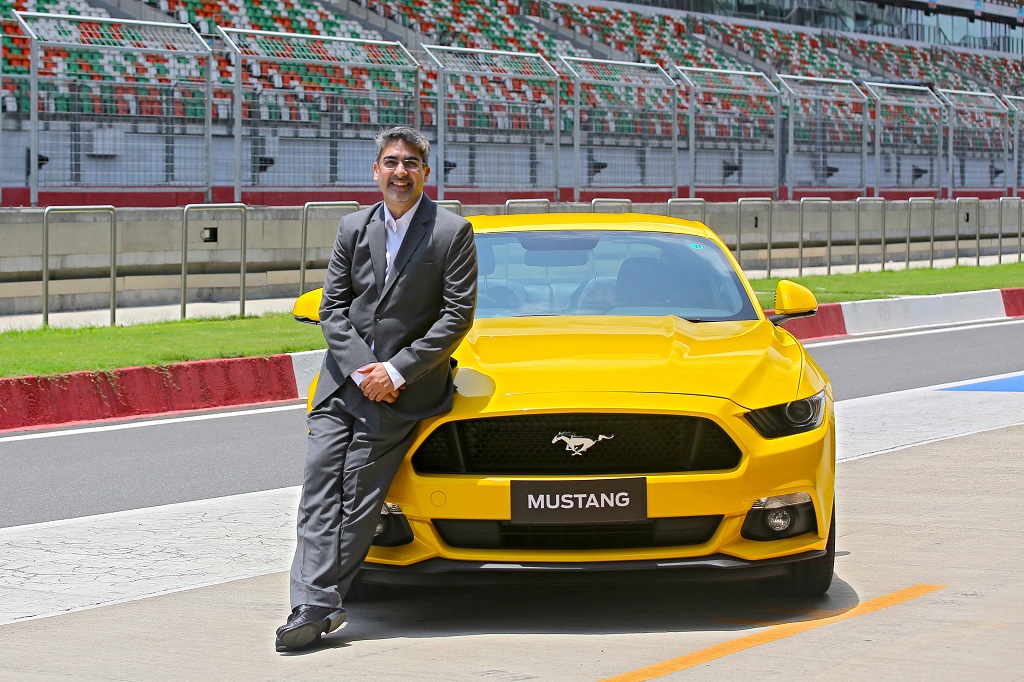Ford Mustang launch at BIC
