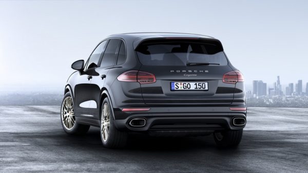 Porsche Cayenne Platinum Edition Rear