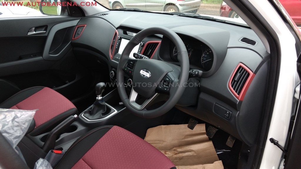 Hyundai Creta 1st Anniversay Edition interiors