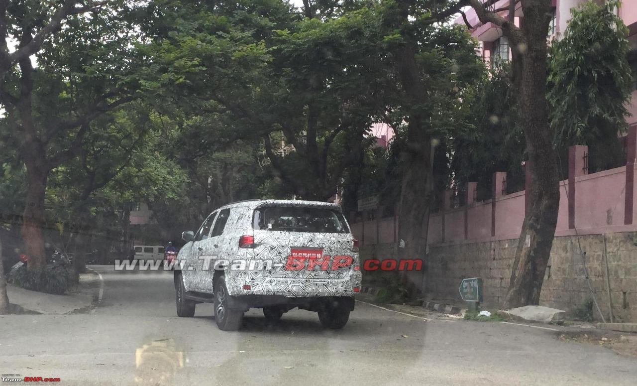 Toyota Fortuner testing in India 3