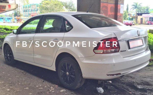 VW Vento Spotted testing rear side