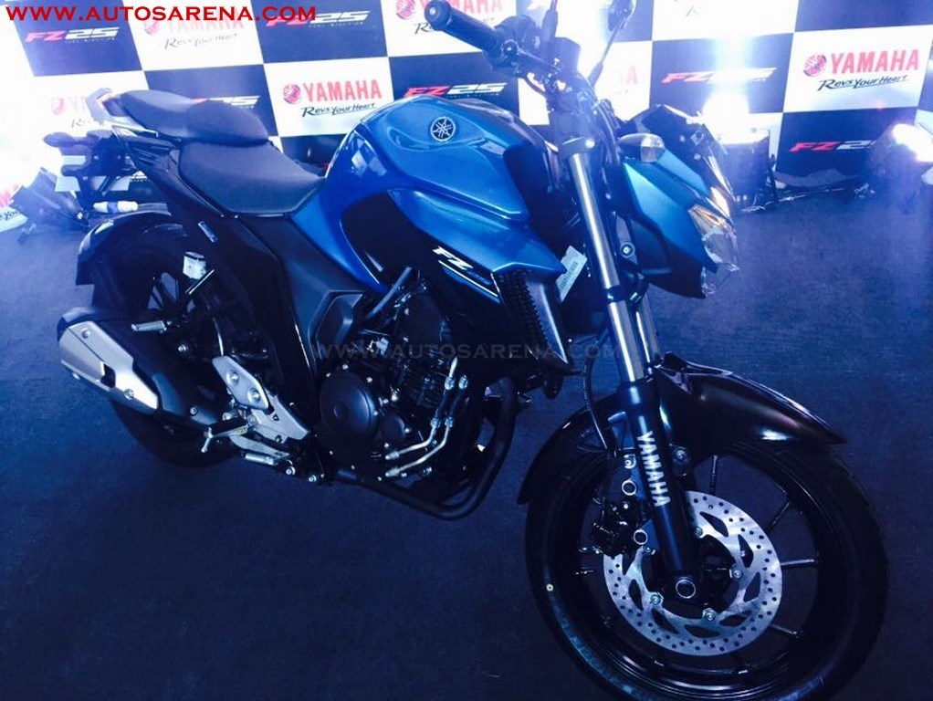 Yamaha Launches Fz25 250cc Street Naked Bike Starts At Rs Rs