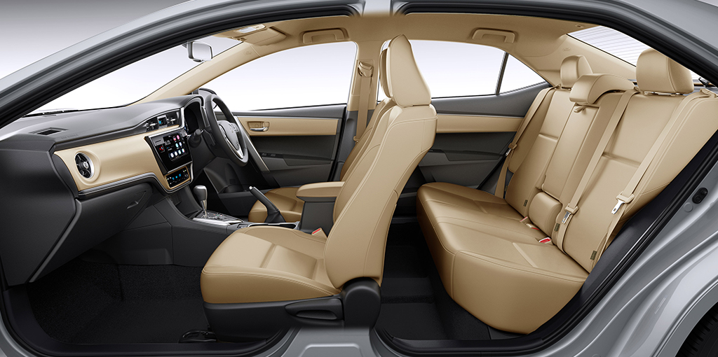 Toyota Corolla Altis Facelift Interior