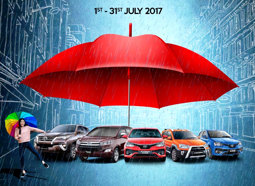 Toyota launches Monsoon Car Care Campaign in Karnataka, AP & Telangana