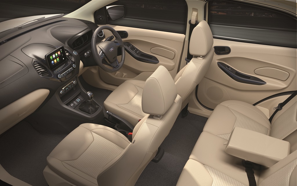 New Ford Aspire – Interiors