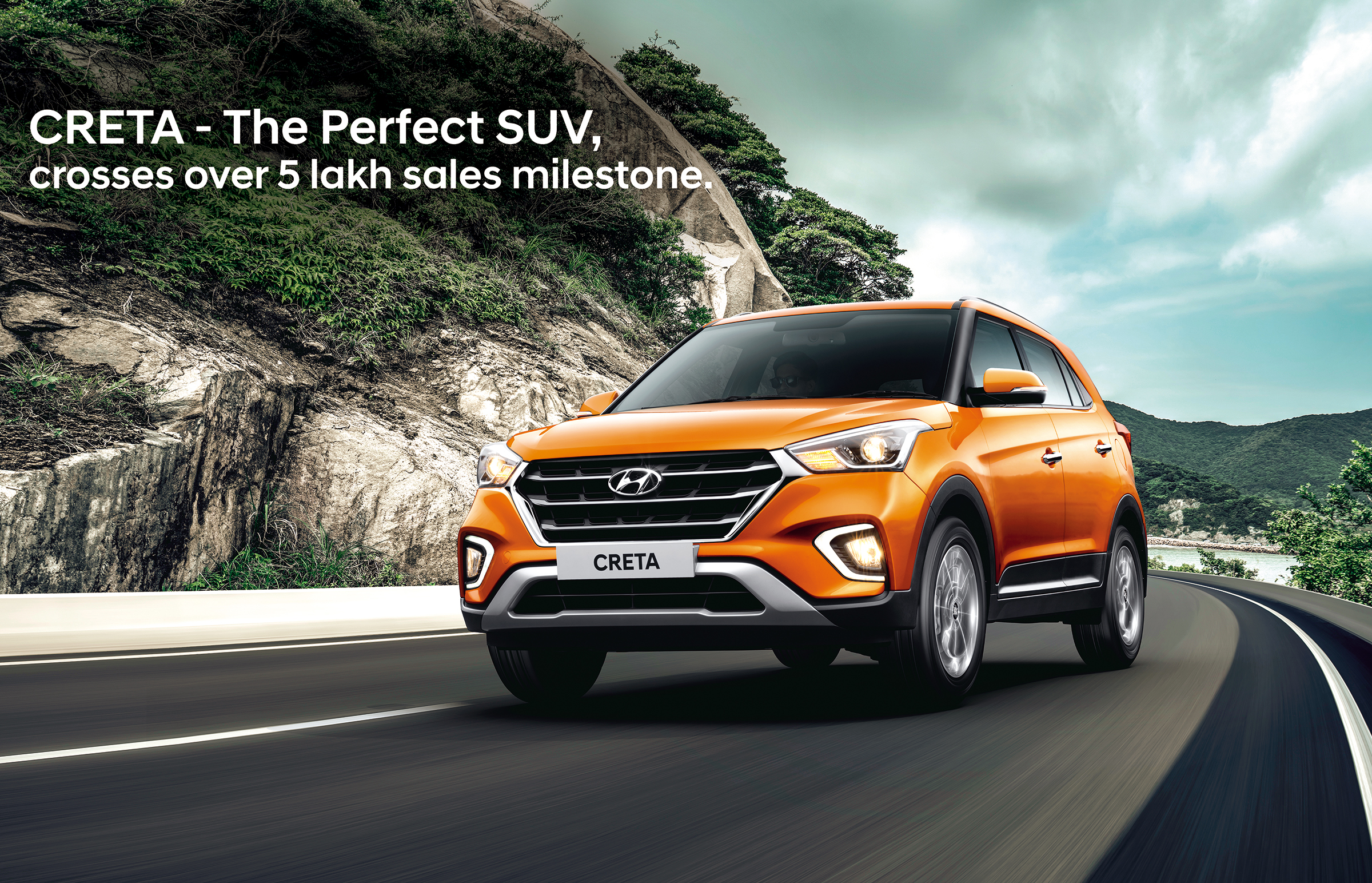 Hyundai’s Perfect SUV CRETA Crosses Over 5 Lakh Sales Milestones