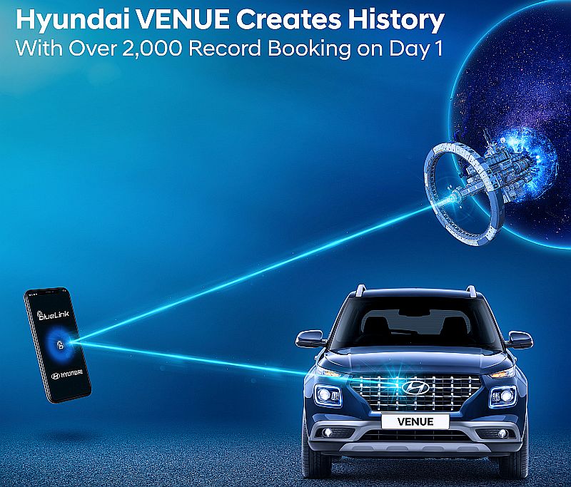Hyundai VENUE Bookings