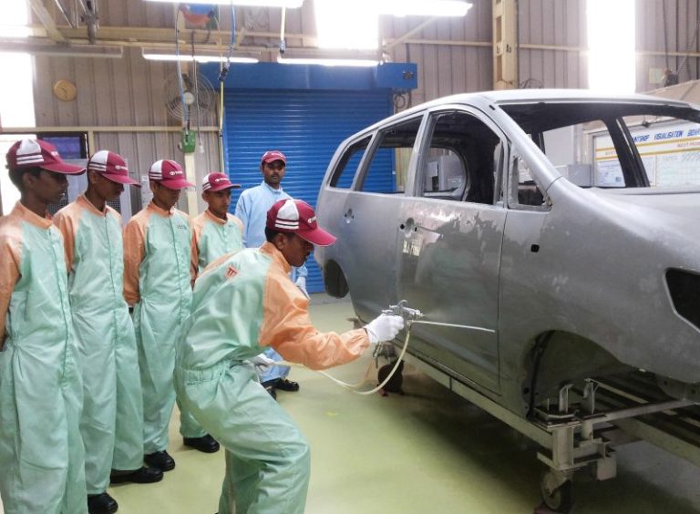 Behind the scenes at Toyota Kirloskar Motor plant in Bidadi