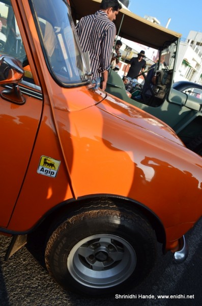 Oraange cooper tyres