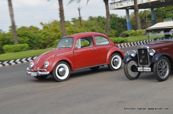 volkswagen beetle in action