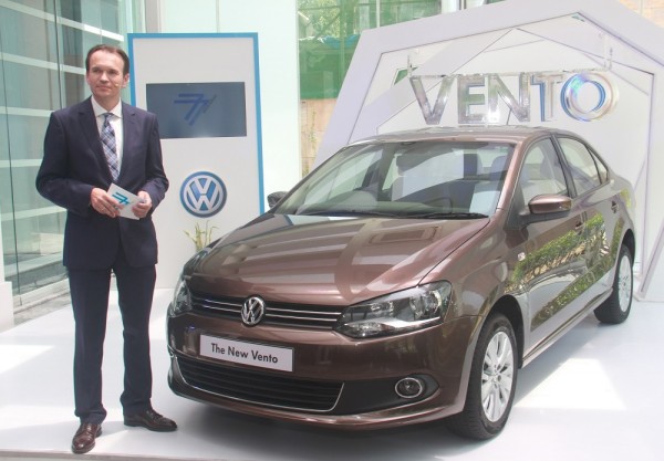 Mr. Michael Mayer, Director, Volkswagen Passenger Cars at the launch of New Volkswagen Vento 1.5 TDI with DSG (2)