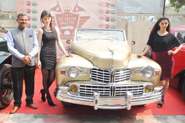 21 Gun Salute International Vintage Car Rally  - 1946 LINCOLN CONTINENTAL