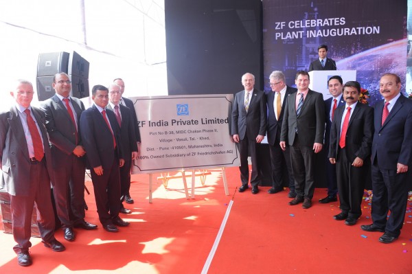 At the ZF Plant inauguration
