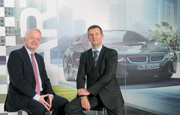 (L - R) Mr. Philipp von Sahr, President, BMW Group India with Mr. Robert Frittrang, MD, BMW Plant Chennai (1)