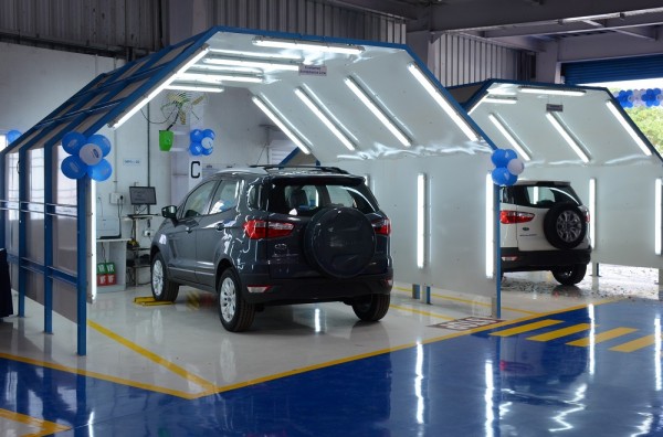 Quality Check Bays at recently launched Ford Vehicle Personalisation Centre in Chennai