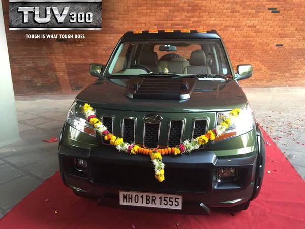Mr. Anand Mahindra's TUV 300 (3)
