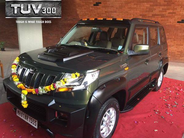 Mr. Anand Mahindra's TUV 300 (4)