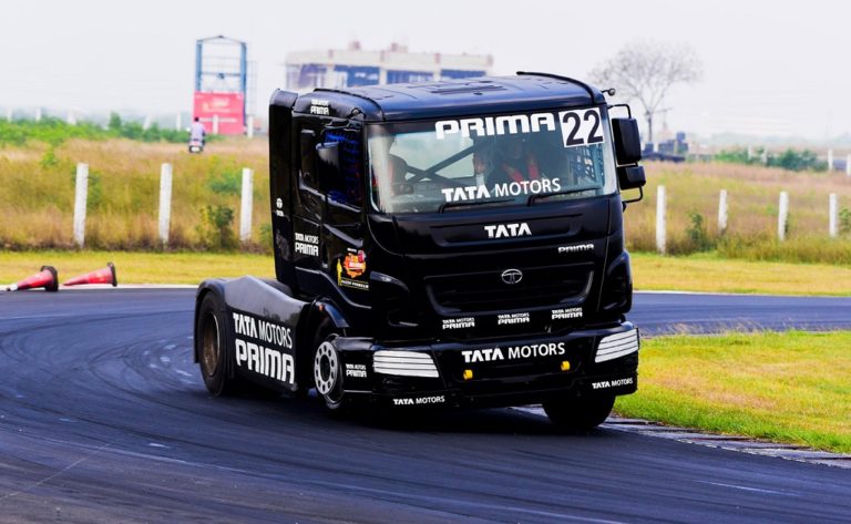 Tata Motors flags off new 2017 T1 Prima Race Trucks from its Jamshedpur ...