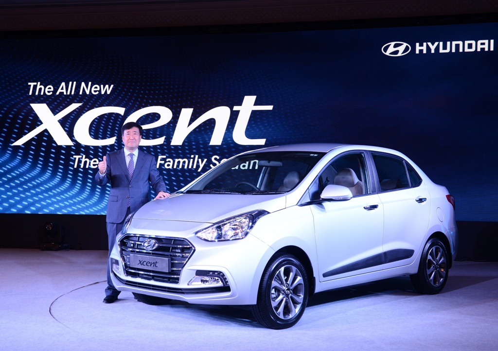 Hyundai launches refreshed Xcent starting at INR 5.38 lakh